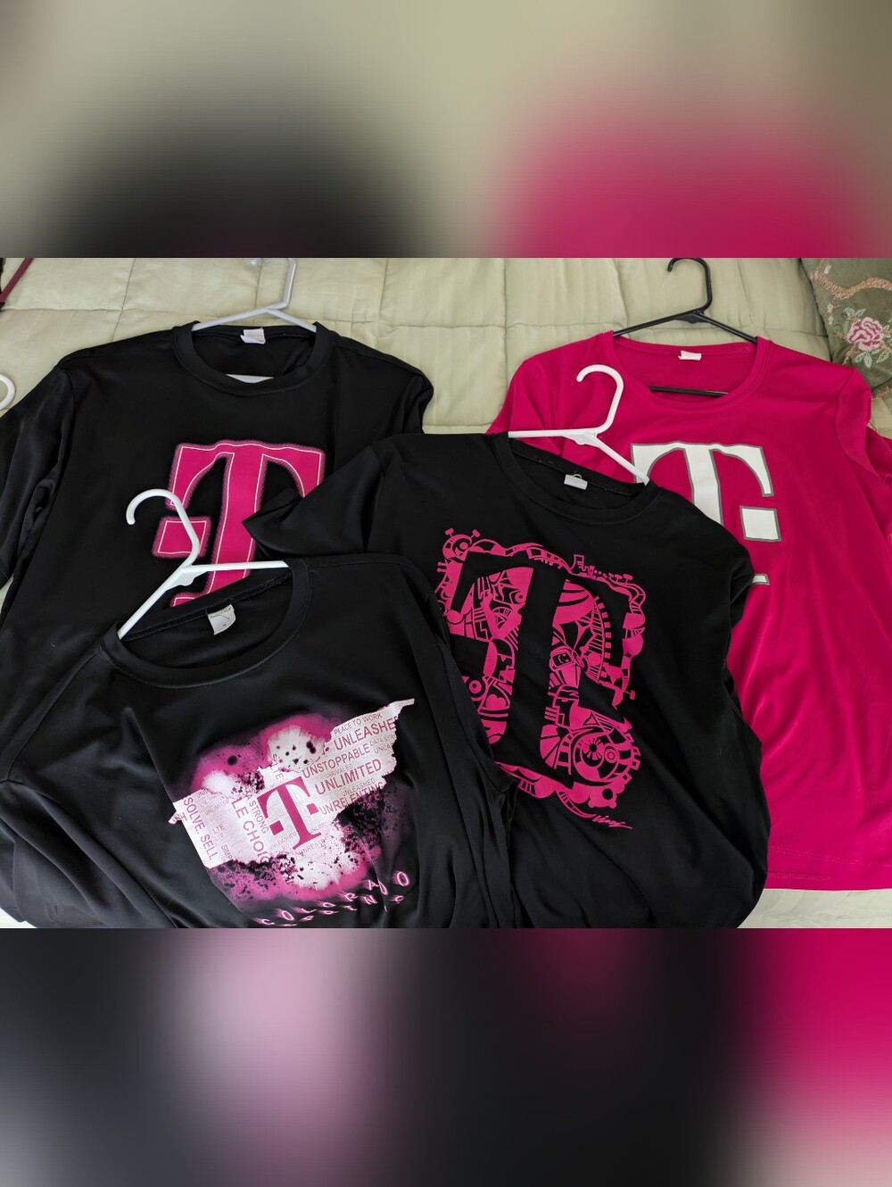 Lot of 4 T-Mobile Shirts